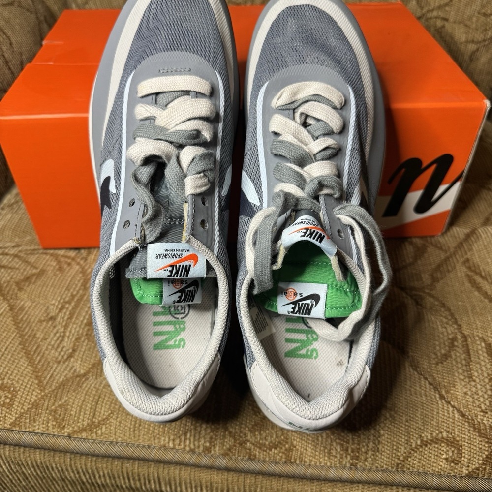 Nike LD Waffle Sacai Clot Kiss Of Death 2 Cool Grey Men's Size 10 DH3114-001 EUC - Picture 7 of 9